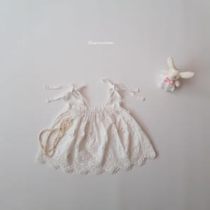 Choucream - Korean Baby Fashion - #babyboutique - Flower Lace Blouse