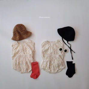 Choucream - Korean Baby Fashion - #babygirlfashion - Dot Abang Top Bottom Set