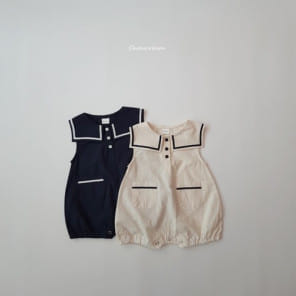 Choucream - Korean Baby Fashion - #babylifestyle - Summer Sailor Body Suit