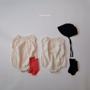 Choucream - Korean Baby Fashion - #smilingbaby - Bubble Dot Body Suit