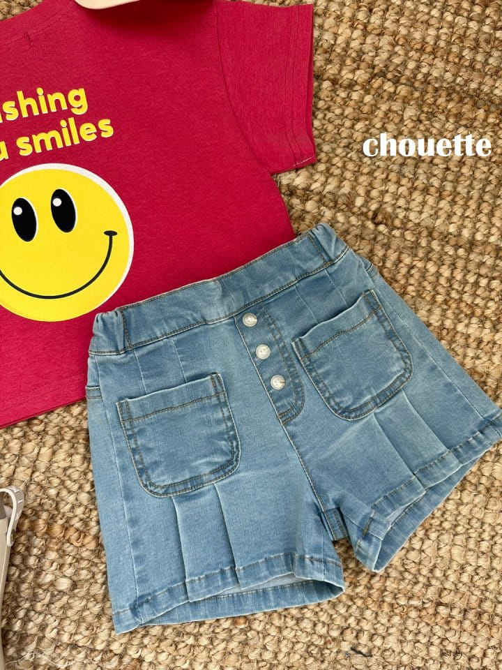 Chouette - Korean Children Fashion - #fashionkids - Wrinkle Pocket Denim Pants - 11