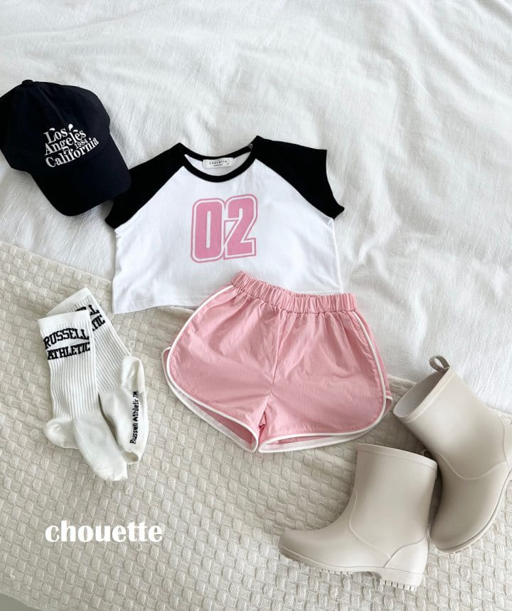 Chouette - Korean Children Fashion - #kidsshorts - 02 Raglan Tee - 6