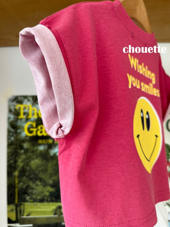 Chouette - Korean Children Fashion - #kidsshorts - Pig Smile Tee - 5