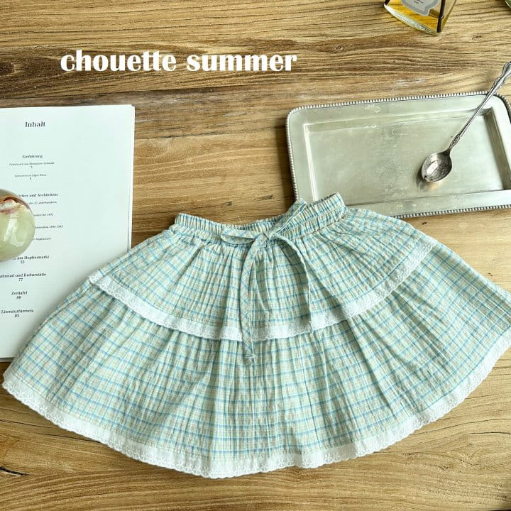 Chouette - Korean Children Fashion - #minifashionista - Shirring Bon Bon Skirt