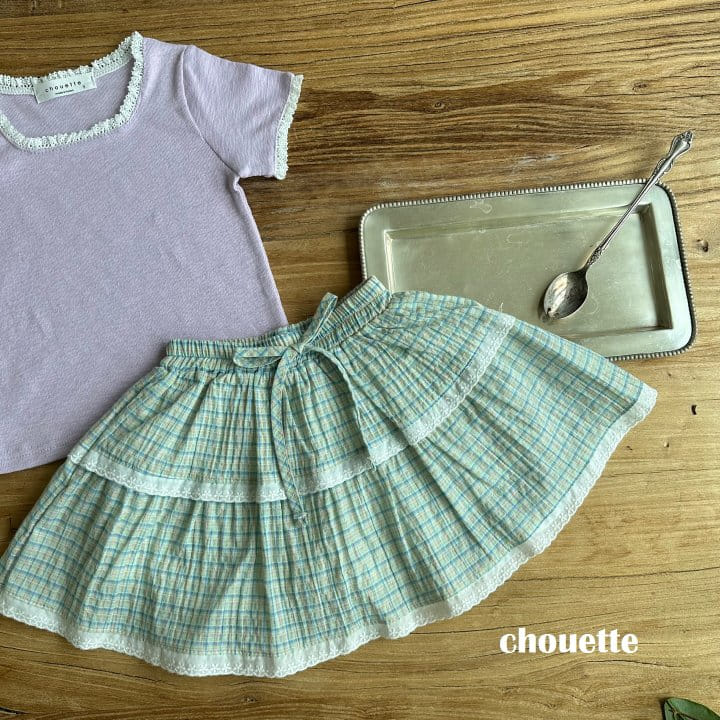 Chouette - Korean Children Fashion - #todddlerfashion - Shirring Bon Bon Skirt - 3