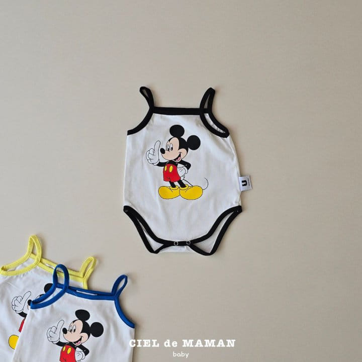Ciel De Maman - Korean Baby Fashion - #babyboutique - String Sleeve M Body Suit - 6