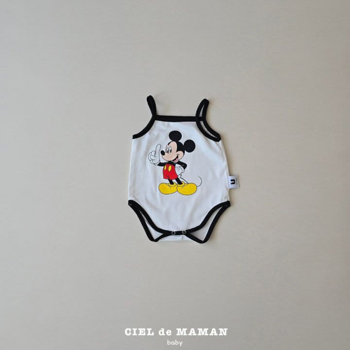Ciel De Maman - Korean Baby Fashion - #babyboutique - String Sleeve M Body Suit - 7