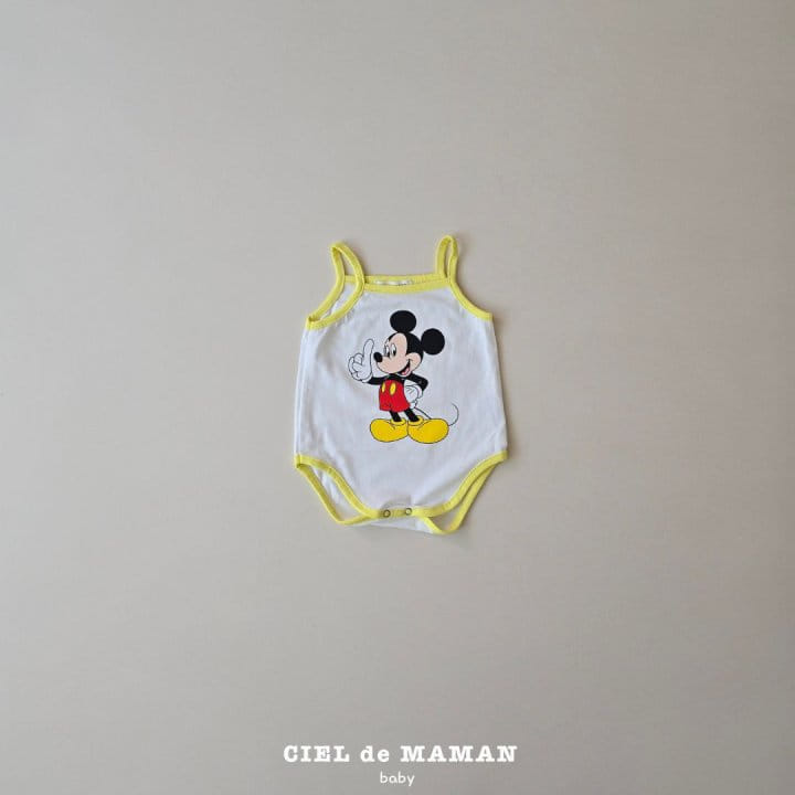 Ciel De Maman - Korean Baby Fashion - #babyclothing - String Sleeve M Body Suit - 9