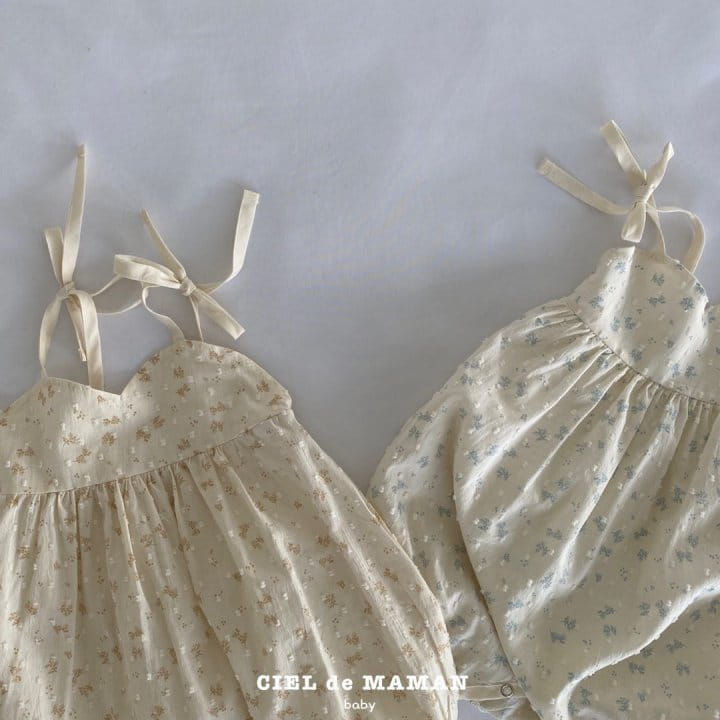 Ciel De Maman - Korean Baby Fashion - #babyfashion - Pumpkin Frill Body Suit - 3
