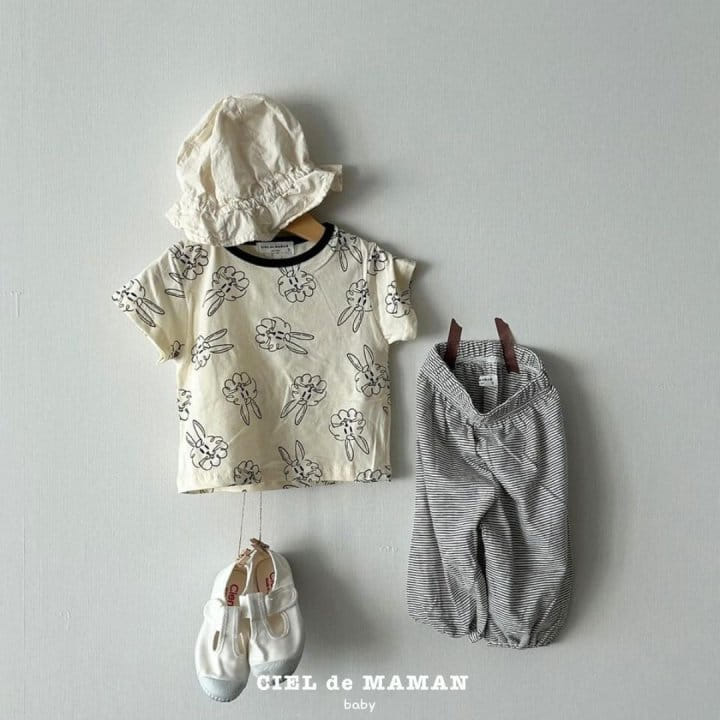 Ciel De Maman - Korean Baby Fashion - #babyfever - Rabbit Top Bottom Set - 6