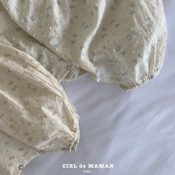 Ciel De Maman - Korean Baby Fashion - #babyfashion - Pumpkin Frill Body Suit - 4