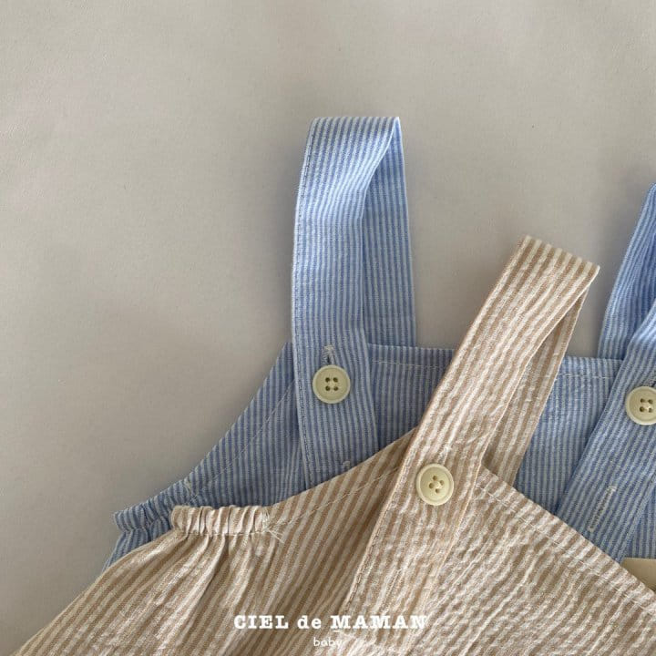 Ciel De Maman - Korean Baby Fashion - #babyoninstagram - Shu Shu Dungarees - 6