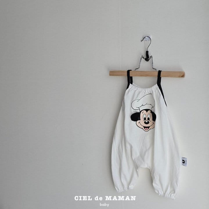 Ciel De Maman - Korean Baby Fashion - #babyootd - Chef M All In One Jumpsuit