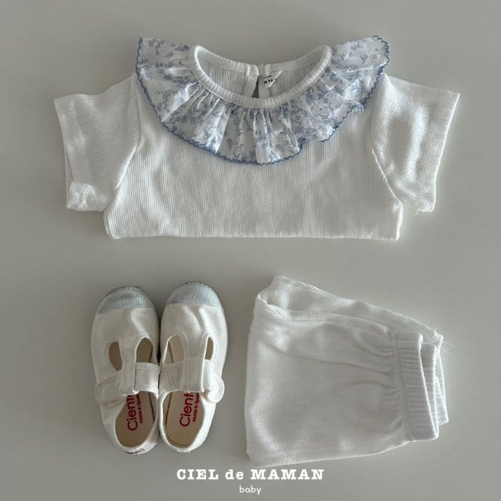 Ciel De Maman - Korean Baby Fashion - #babyootd - Lux Top Bottom Set - 5