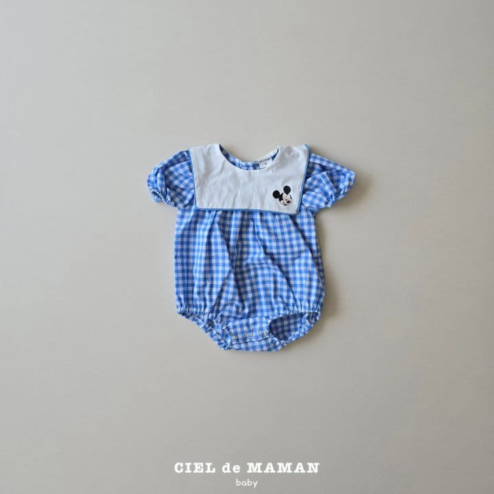 Ciel De Maman - Korean Baby Fashion - #babyoutfit - M Sailor Body Suit - 3