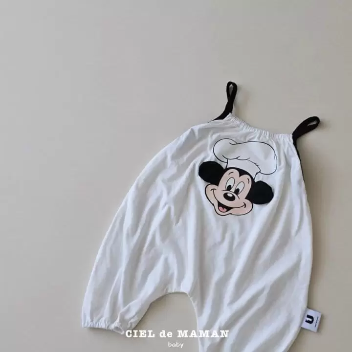 Ciel De Maman - Korean Baby Fashion - #babyoutfit - Chef M All In One Jumpsuit - 3