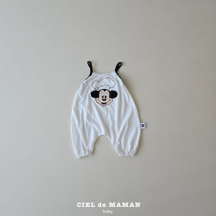 Ciel De Maman - Korean Baby Fashion - #babyoutfit - Chef M All In One Jumpsuit - 4