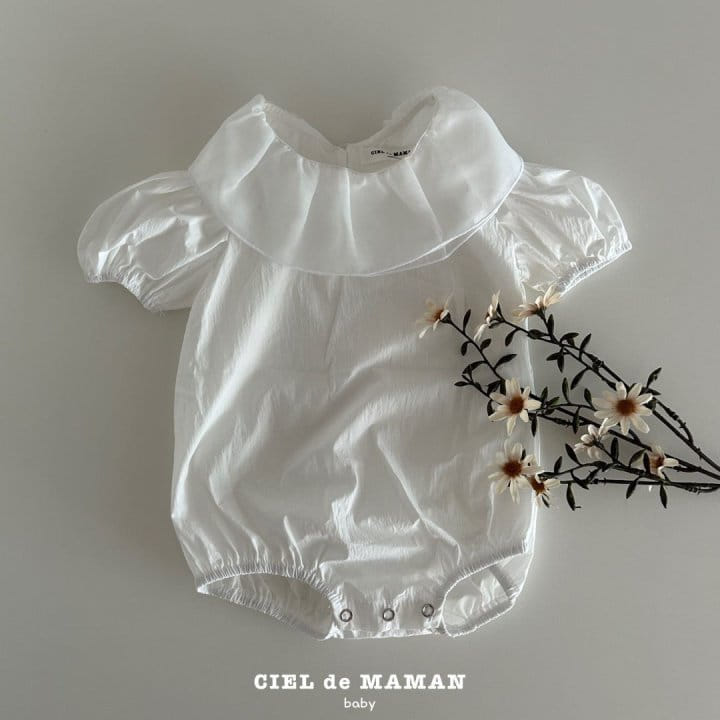 Ciel De Maman - Korean Baby Fashion - #onlinebabyboutique - Princess Frill Body Suit