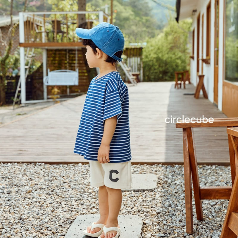 Circle Cube - Korean Children Fashion - #Kfashion4kids - Indigo ST Tee - 7