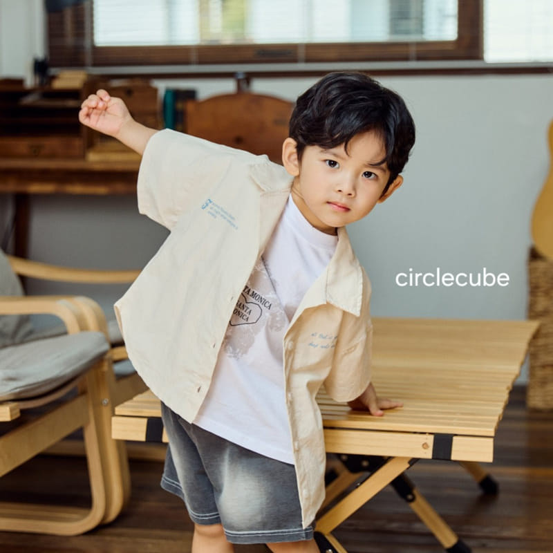 Circle Cube - Korean Children Fashion - #childofig - Chou Cream Shirt - 9