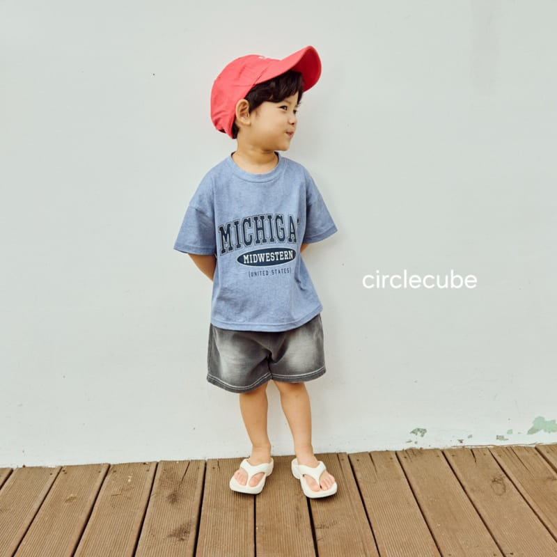 Circle Cube - Korean Children Fashion - #childofig - Michigan Tee - 9