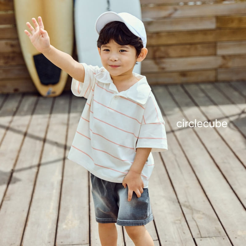 Circle Cube - Korean Children Fashion - #childofig - Indigo Pants - 5