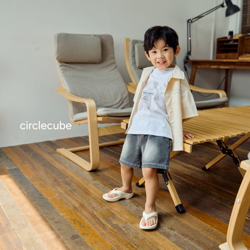 Circle Cube - Korean Children Fashion - #childofig - Indigo Pants - 6