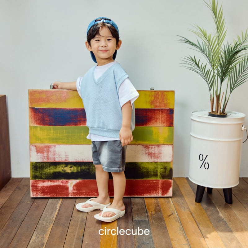 Circle Cube - Korean Children Fashion - #childrensboutique - Indigo Pants - 7