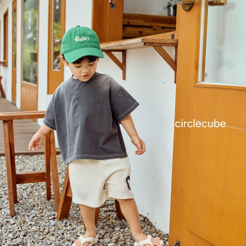 Circle Cube - Korean Children Fashion - #discoveringself - Indigo Tee - 4