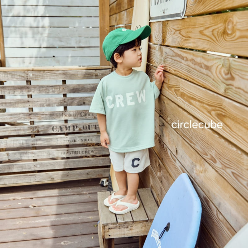 Circle Cube - Korean Children Fashion - #kidsstore - Crew Tee - 7