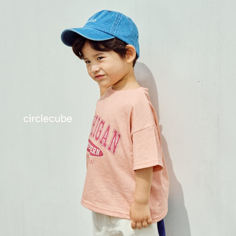 Circle Cube - Korean Children Fashion - #kidsstore - Michigan Tee