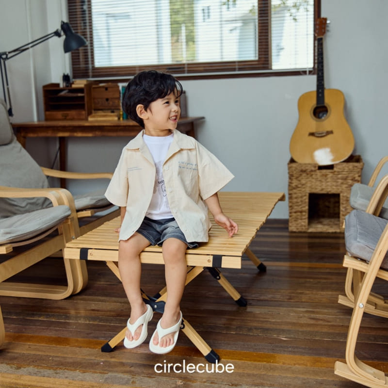 Circle Cube - Korean Children Fashion - #kidzfashiontrend - Chou Cream Shirt - 3