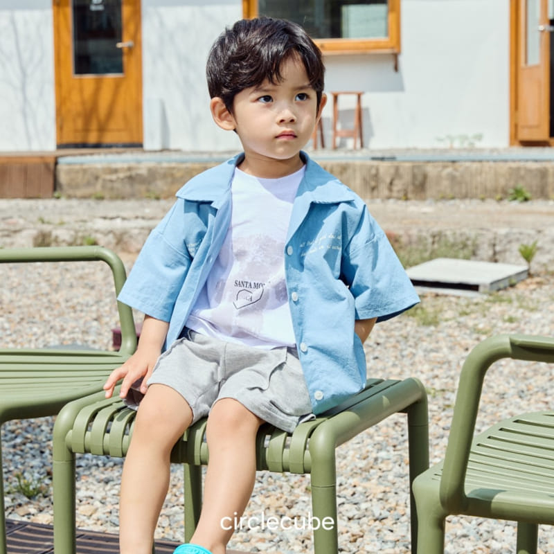 Circle Cube - Korean Children Fashion - #minifashionista - Chou Cream Shirt - 7