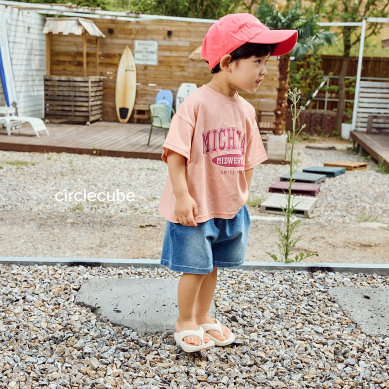 Circle Cube - Korean Children Fashion - #minifashionista - Michigan Tee - 6