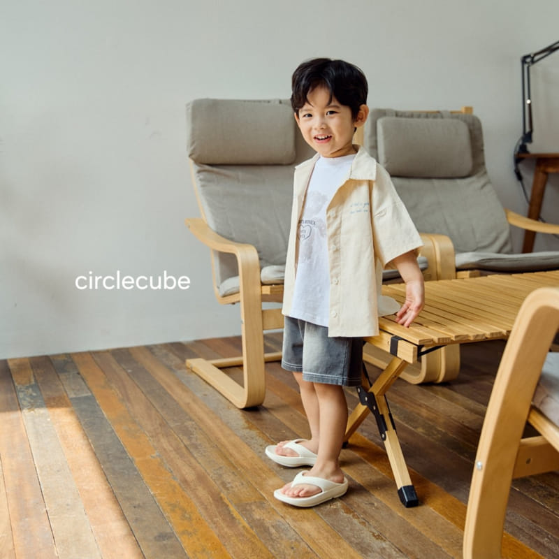 Circle Cube - Korean Children Fashion - #prettylittlegirls - Chou Cream Shirt - 8