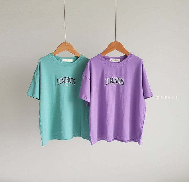 Cobalt - Korean Children Fashion - #childrensboutique - Luminous Tee