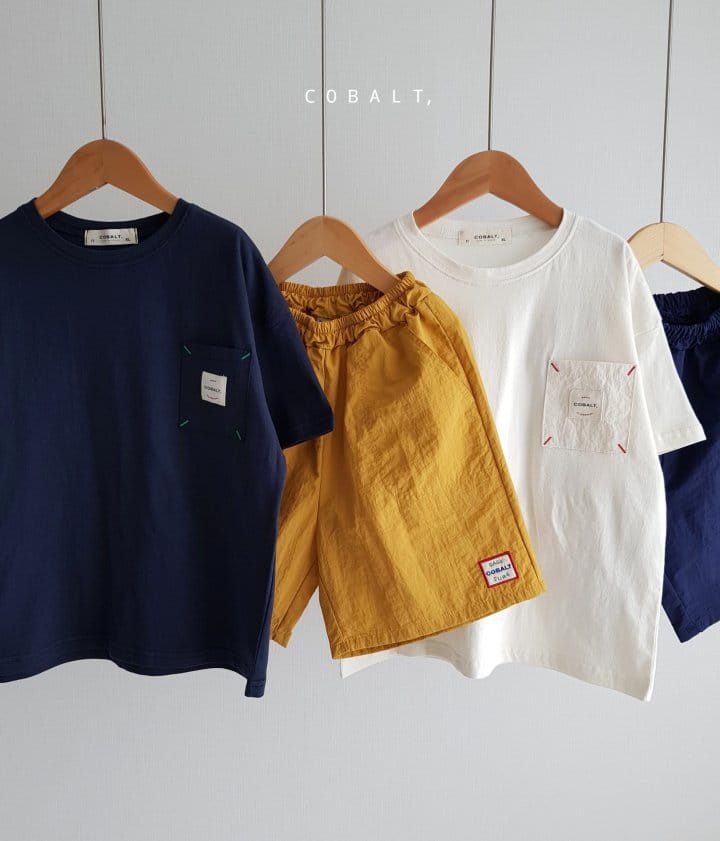 Cobalt - Korean Children Fashion - #fashionkids - C Pocket Tee - 8