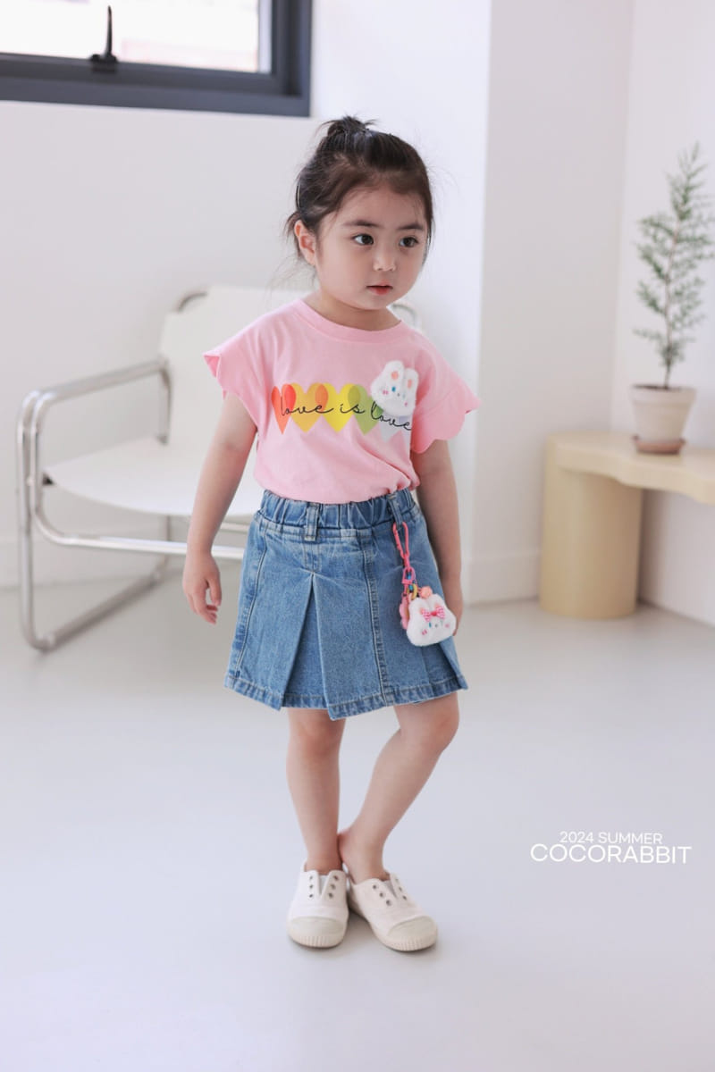 Coco Rabbit - Korean Children Fashion - #Kfashion4kids - Rainbow Heart Tee - 11