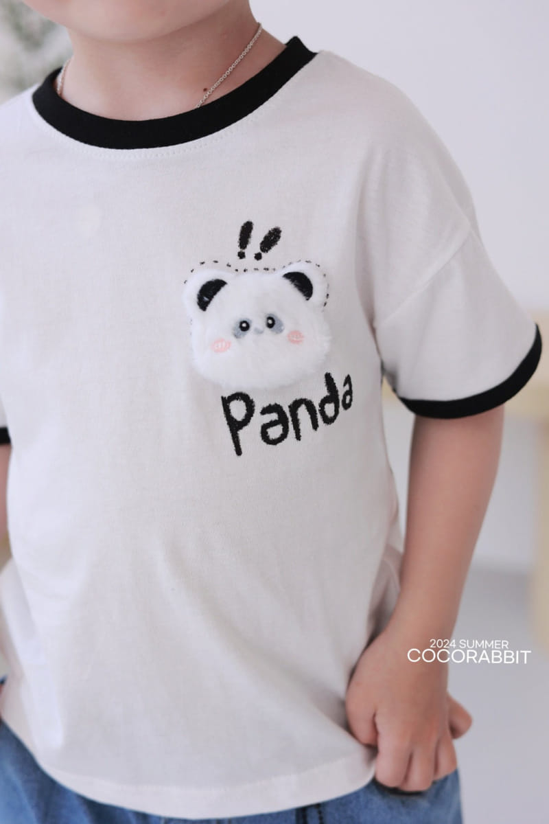 Coco Rabbit - Korean Children Fashion - #Kfashion4kids - Big Panda Tee - 7