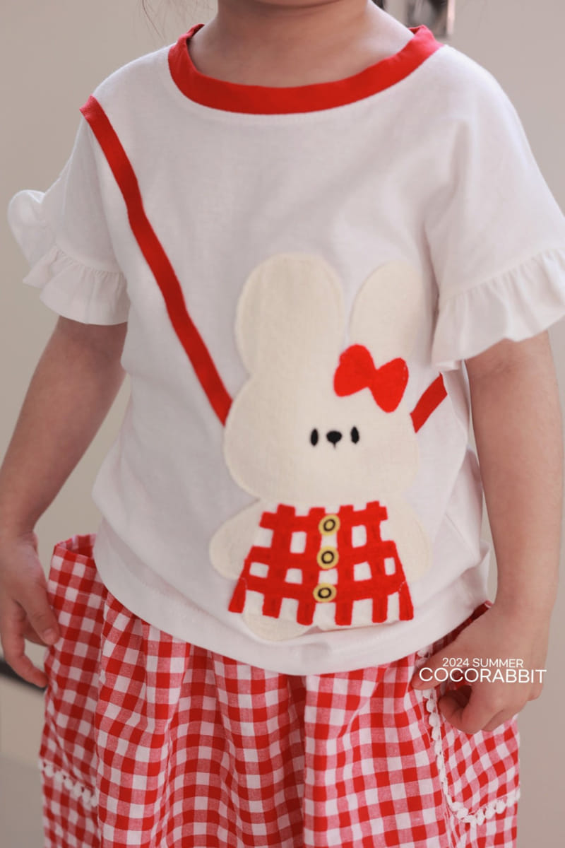 Coco Rabbit - Korean Children Fashion - #Kfashion4kids - Rabbit Bag Tee - 5