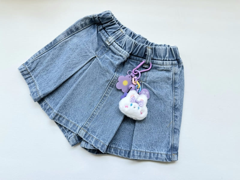 Coco Rabbit - Korean Children Fashion - #Kfashion4kids - Denim Skirt Pants - 10