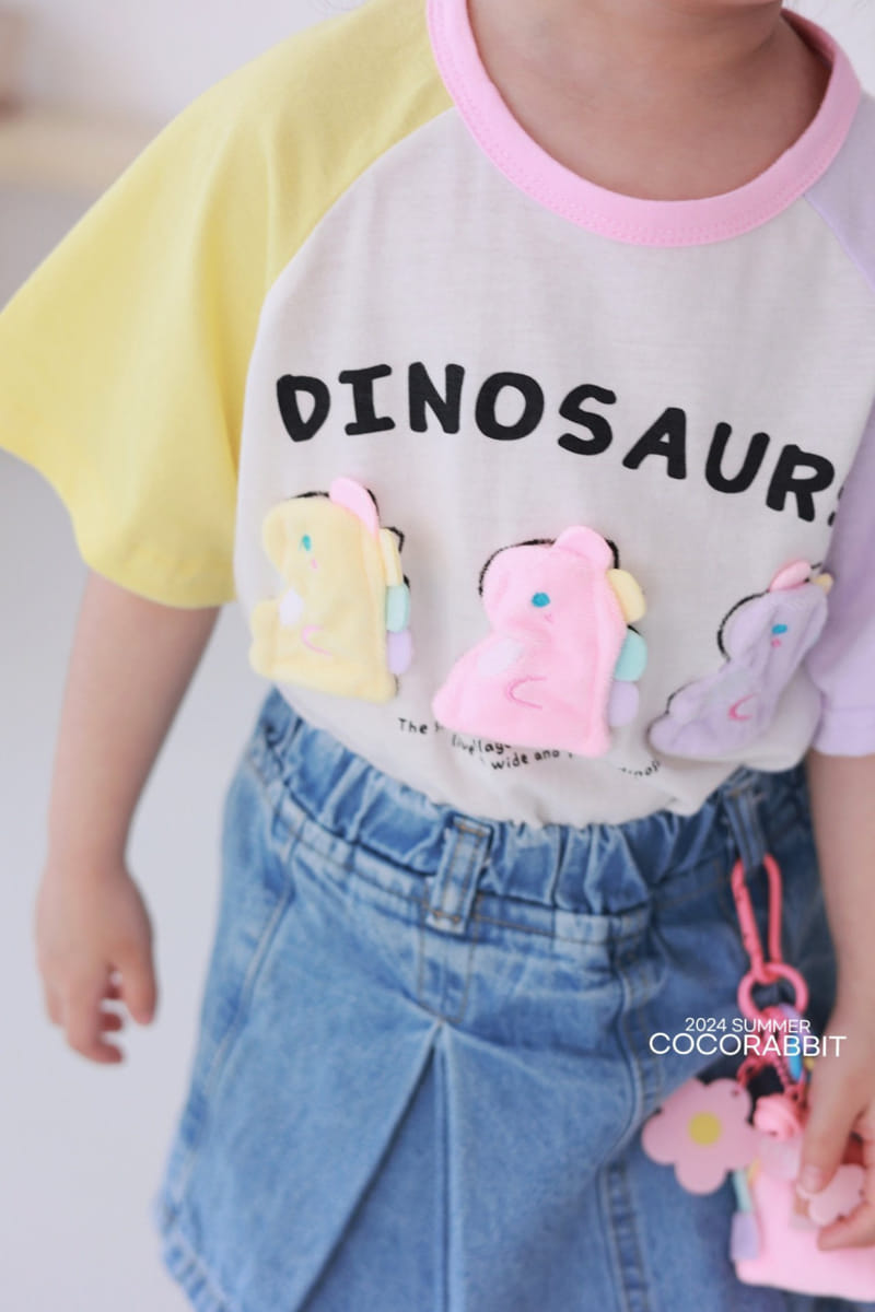 Coco Rabbit - Korean Children Fashion - #Kfashion4kids - Three Dino Tee - 9
