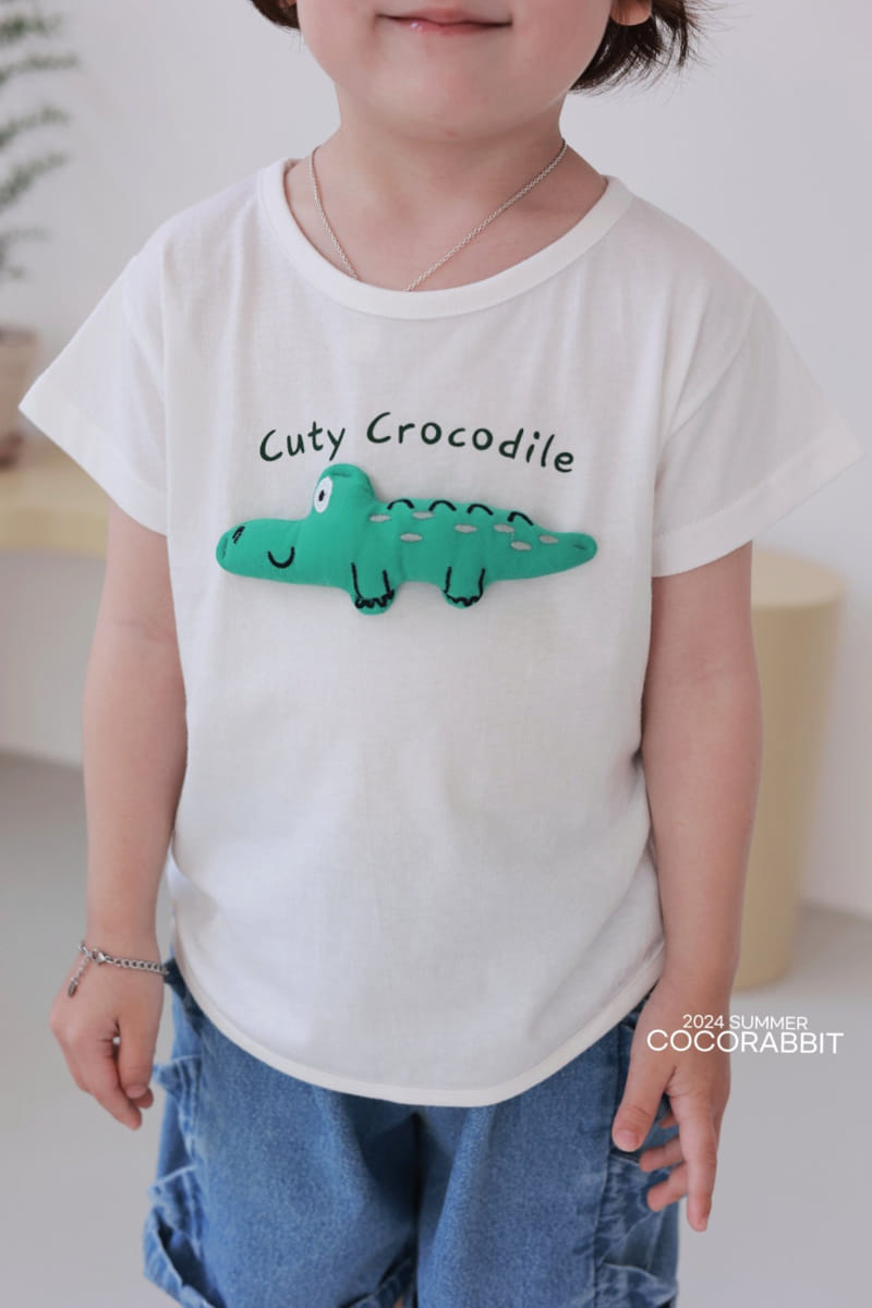 Coco Rabbit - Korean Children Fashion - #childrensboutique - Crocodile Tee - 5