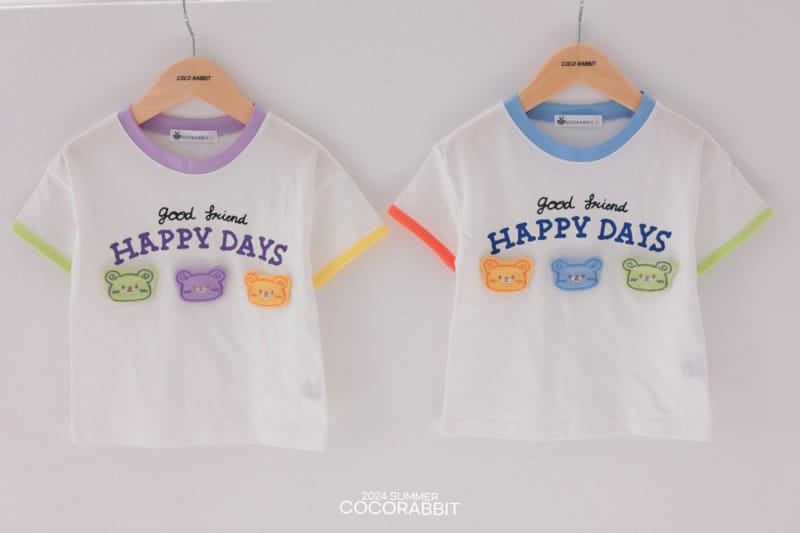 Coco Rabbit - Korean Children Fashion - #designkidswear - Happy Day Tee - 6