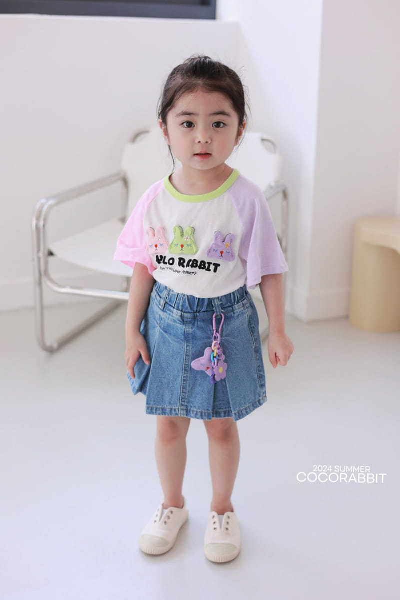 Coco Rabbit - Korean Children Fashion - #childrensboutique - Hello Rabbit Tee - 4