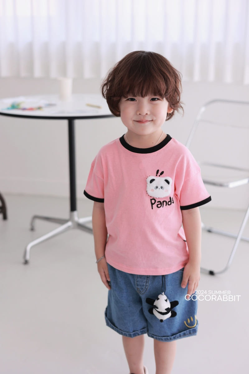 Coco Rabbit - Korean Children Fashion - #designkidswear - Big Panda Tee