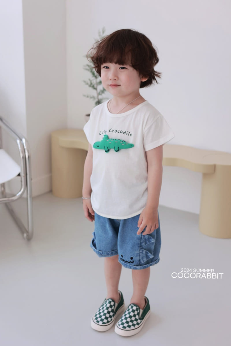 Coco Rabbit - Korean Children Fashion - #discoveringself - Crocodile Tee - 7