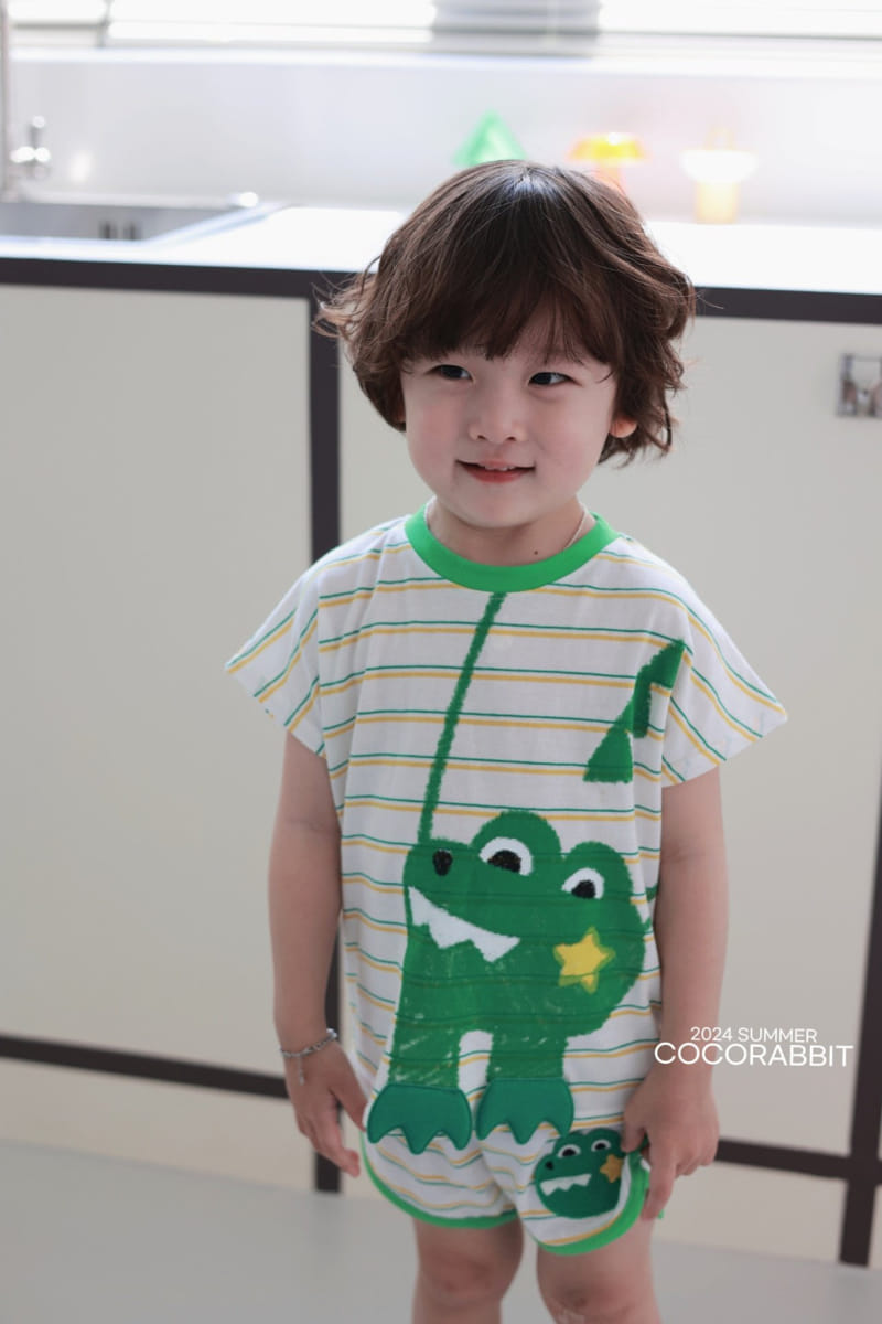 Coco Rabbit - Korean Children Fashion - #discoveringself - Animal Top Bottom Set - 6