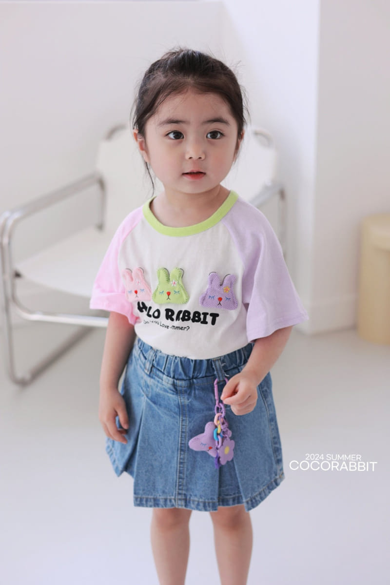 Coco Rabbit - Korean Children Fashion - #fashionkids - Hello Rabbit Tee - 6
