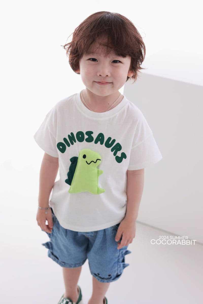 Coco Rabbit - Korean Children Fashion - #fashionkids - Dinosaur Doll Tee - 3